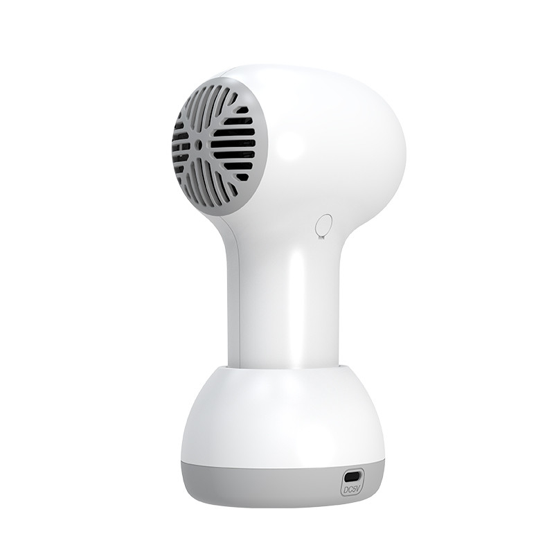 Sécheuse à souffle sans fil blanche pour les enfants utilisent des outils de coiffure mini portables