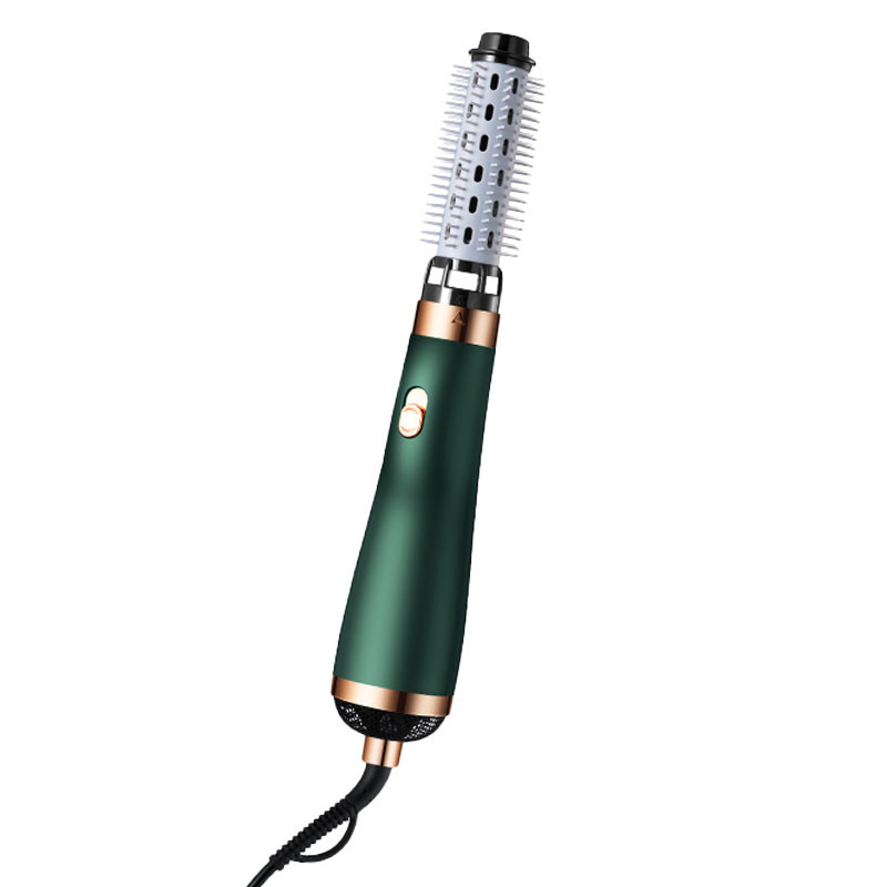 Puissante brosse à cheveux 3 en 1 et technologie des ions bleus pour les cheveux sans frissons