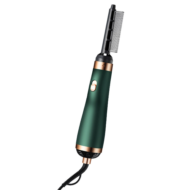 Puissante brosse à cheveux 3 en 1 et technologie des ions bleus pour les cheveux sans frissons