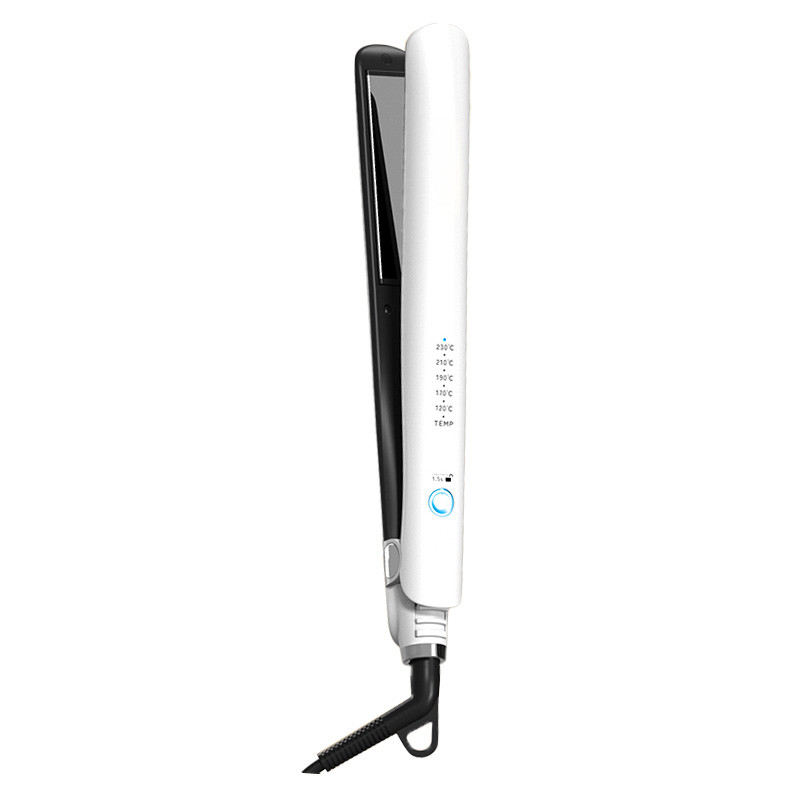 150-230 degrés 60W affichage LED PTC argenté chauffage rapide boucle de cheveux lissant lissant