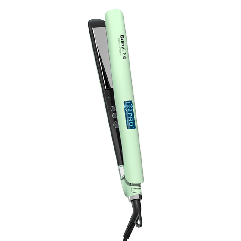 150-230 degrés 60W affichage LED PTC argenté chauffage rapide boucle de cheveux lissant lissant