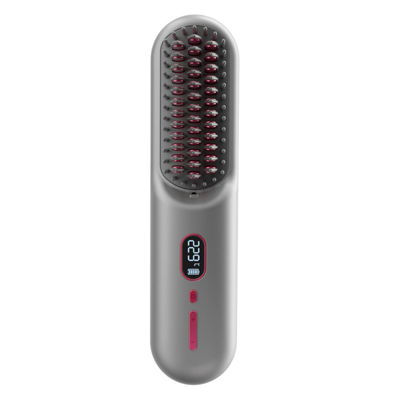 Séchoir à cheveux sans fil à air chaud, brosse à cheveux avec moteur BLDC et ions négatifs personnalisable