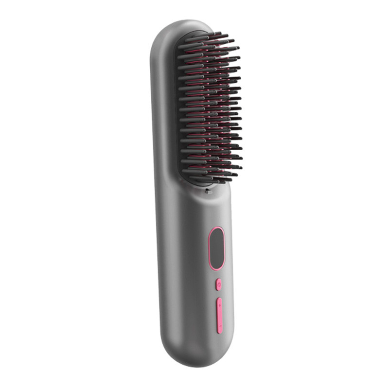 Séchoir à cheveux sans fil à air chaud, brosse à cheveux avec moteur BLDC et ions négatifs personnalisable
