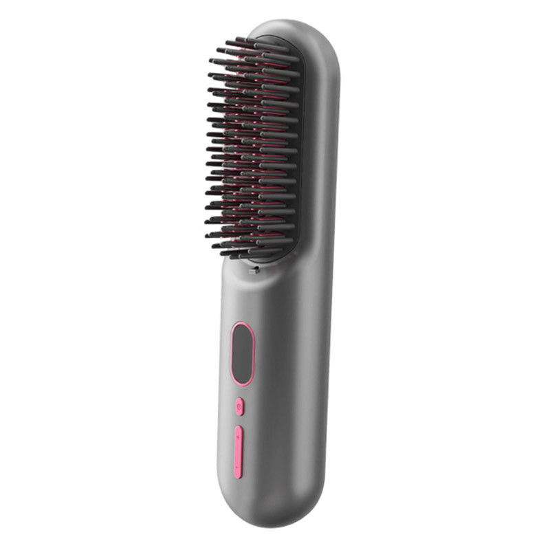 Séchoir à cheveux sans fil à air chaud, brosse à cheveux avec moteur BLDC et ions négatifs personnalisable