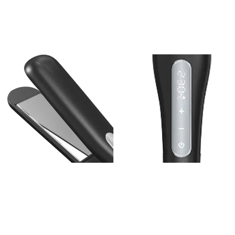 Écran tactile LCD intelligent Législateur de cheveux de taille de voyage pour un lissage rapide et sûr