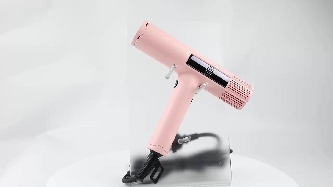 Séche-cheveux avec double protection de sécurité 110000RPM moteur sans pinceau pour les cadeaux ménagers