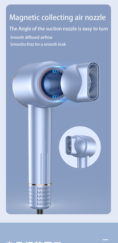Séche-cheveux à chaud bouton à haute vitesse pour les voyages à domicile ou pour les cadeaux