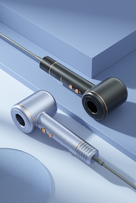 Séche-cheveux à chaud bouton à haute vitesse pour les voyages à domicile ou pour les cadeaux