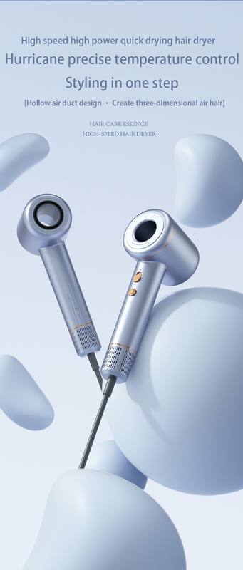 Séche-cheveux à chaud bouton à haute vitesse pour les voyages à domicile ou pour les cadeaux