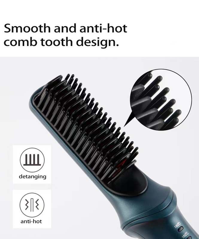 Coiffure quotidienne Brosses électriques à légère tension pour les cheveux naturels brillants