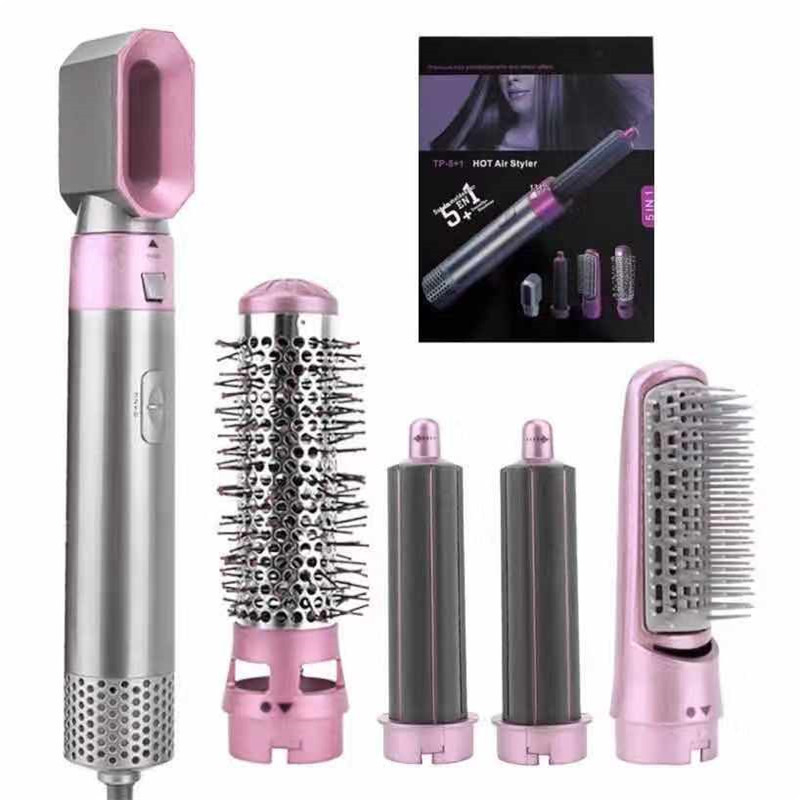500W Nouveau design en gros Prix bas Multi-fonction Air Wrap boîte en cuir automatique brosse à air chaud