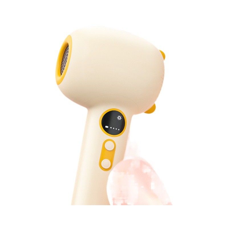 Faible bruit Aucun rayonnement Soins de la peau Séche-cheveux pour bébé 85W sans fil sans fil Rechargeable