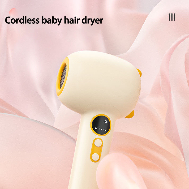 Séche-cheveux sans fil à faible bruit à température constante pour la protection de la peau du bébé
