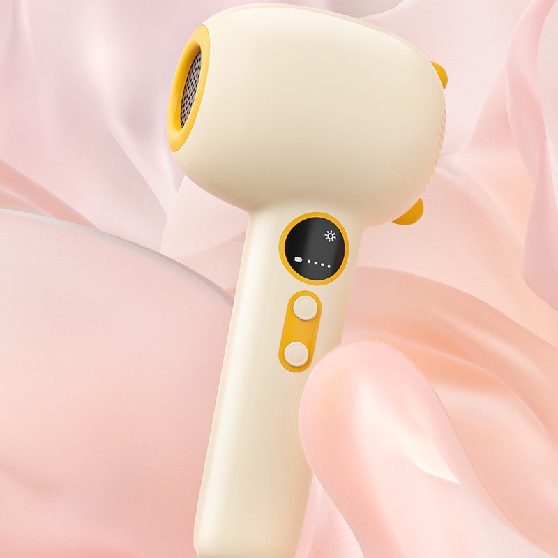 Séchoir à cheveux sans fil de technologie avancée avec port de charge de type C et longue durée de vie de la batterie