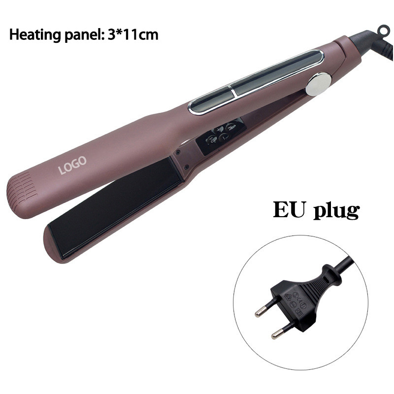 45W/60W MCH Technologie de chauffage rapide 2 en 1 Légalisateur de cheveux Affichage LCD Fer plat