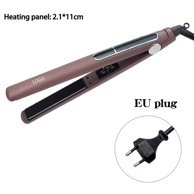 45W/60W MCH Technologie de chauffage rapide 2 en 1 Légalisateur de cheveux Affichage LCD Fer plat