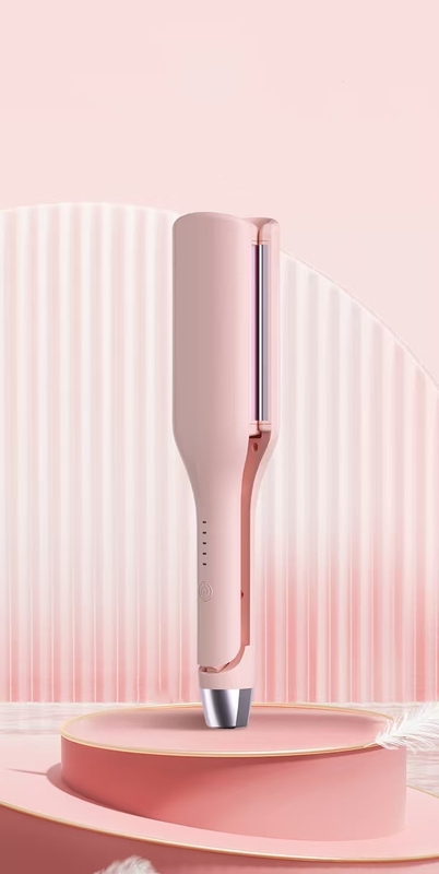 Display LCD Curler de cheveux électrique avec technologie des ions négatifs et moteur de séchage rapide