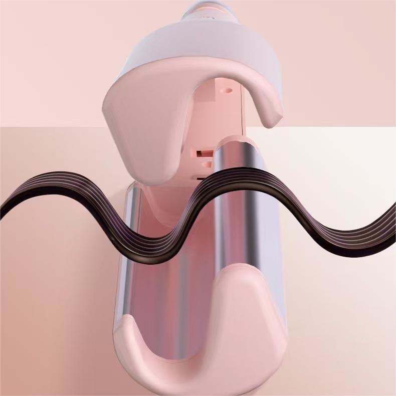 45W French Egg Waver Hair Curler en céramique à base d'eau enduit de glaçage en rouleau à grande onde d'ion négatif chauffage rapide