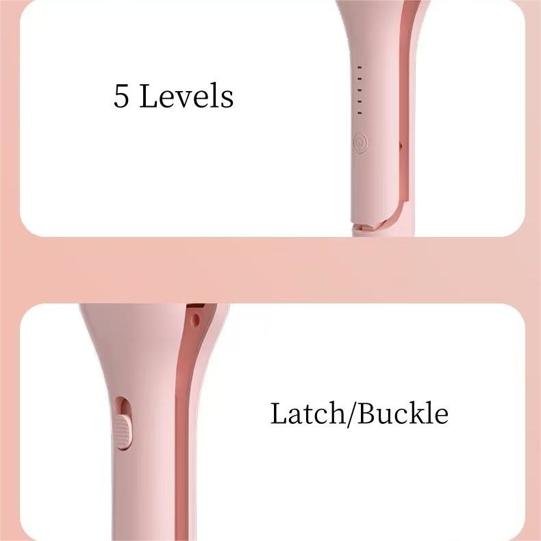 45W French Egg Waver Hair Curler en céramique à base d'eau enduit de glaçage en rouleau à grande onde d'ion négatif chauffage rapide