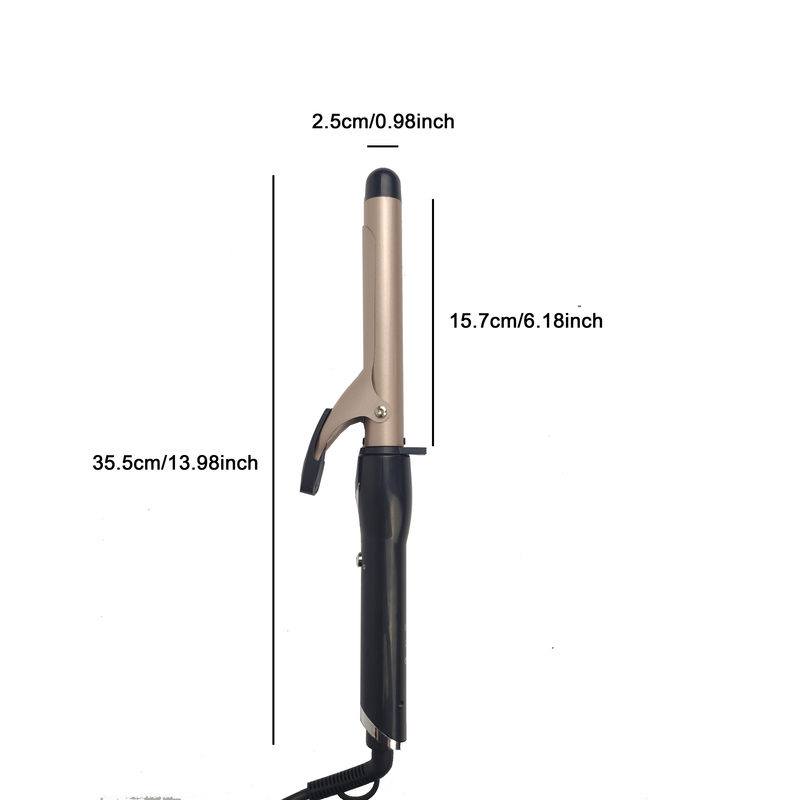 45W boucles de cheveux Ion négatif soins en aluminium Big Wand Wave Boucles de cheveux Fer à chauffer rapidement coiffure