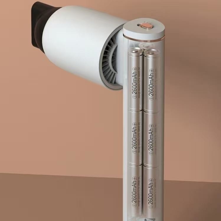 Séche-cheveux sans fil séche-cheveux rechargeable portable pour animaux de compagnie avec vent chaud et froid pour voyager en plein air