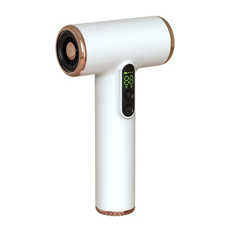 Taille de voyage séchoirs à cheveux sans fil à batterie de 200 W avec faible bruit