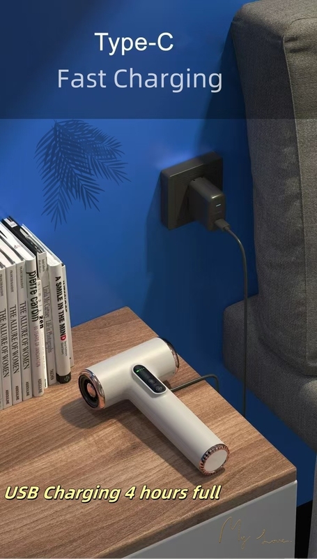 Taille de voyage séchoirs à cheveux sans fil à batterie de 200 W avec faible bruit
