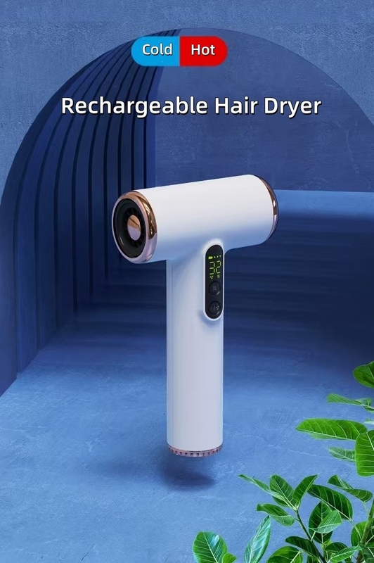 Taille de voyage séchoirs à cheveux sans fil à batterie de 200 W avec faible bruit