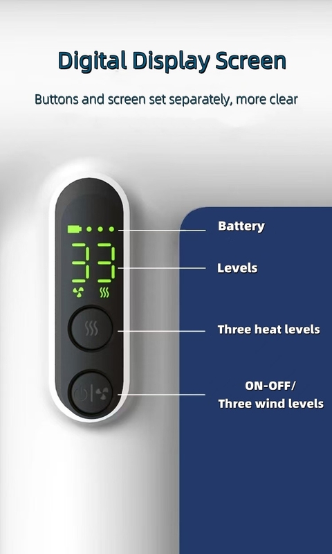 Taille de voyage séchoirs à cheveux sans fil à batterie de 200 W avec faible bruit