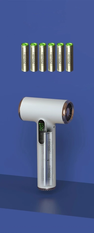 Taille de voyage séchoirs à cheveux sans fil à batterie de 200 W avec faible bruit