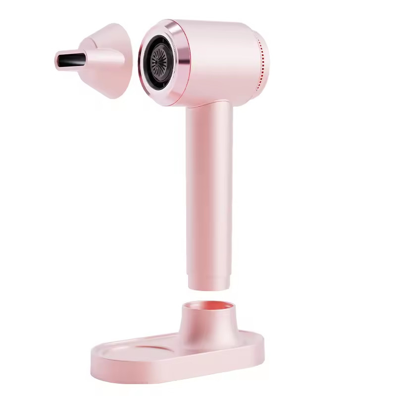 Le sèche-cheveux sans fil rechargeable prend en charge une longue durée de vie de la batterie, une basse température et un sèche-cheveux à ions négatifs