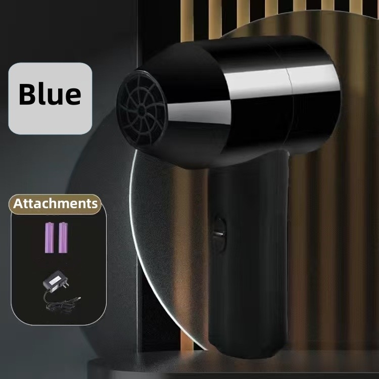 Puissant sèche-cheveux sans fil de 800W avec une autonomie de 60 minutes et une technologie tourmaline