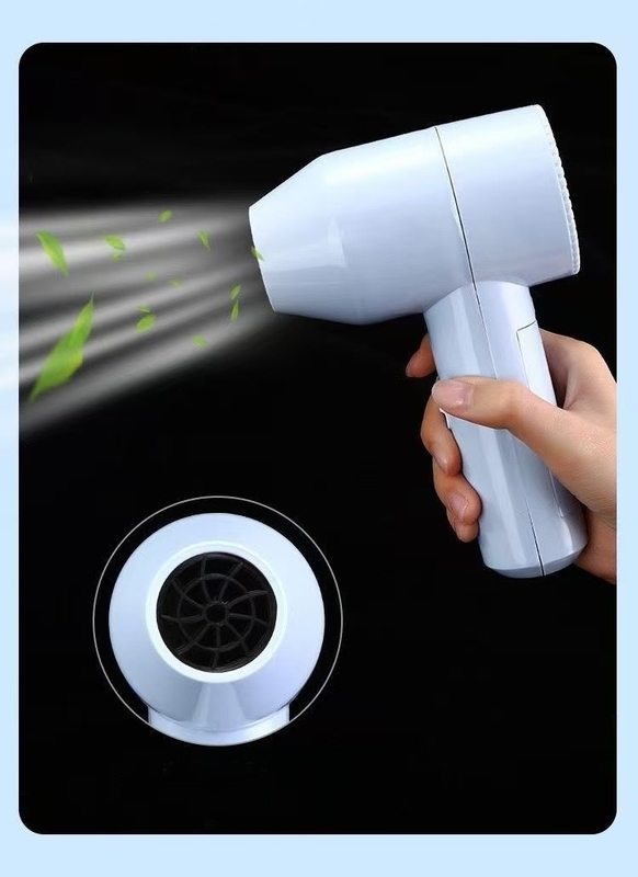 Puissant sèche-cheveux sans fil de 800W avec une autonomie de 60 minutes et une technologie tourmaline