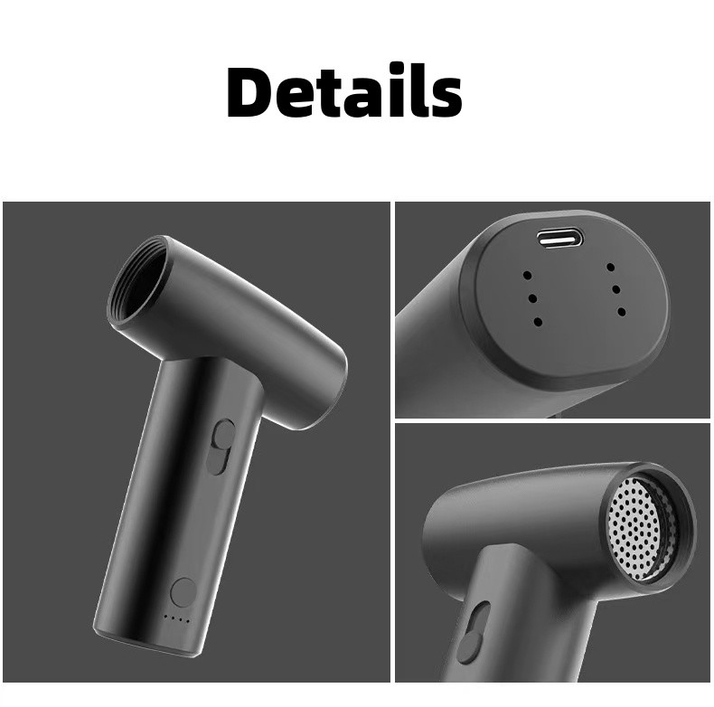 Séche-cheveux sans fil léger et durable avec longue durée de vie de la batterie et un diffuseur