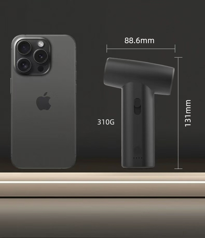 Séche-cheveux sans fil léger et durable avec longue durée de vie de la batterie et un diffuseur