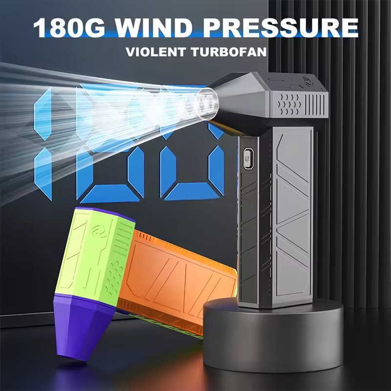 Ventilateur électrique à turboréacteur mini rechargeable X3 pour nettoyer la poussière des voitures