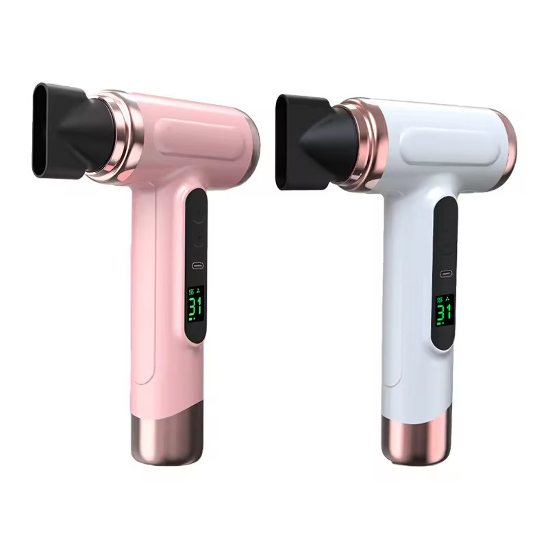 Séche-cheveux domestique à haute puissance avec séchage rapide et tube de vent pliable à ions négatifs pour les étudiants et les dortoirs