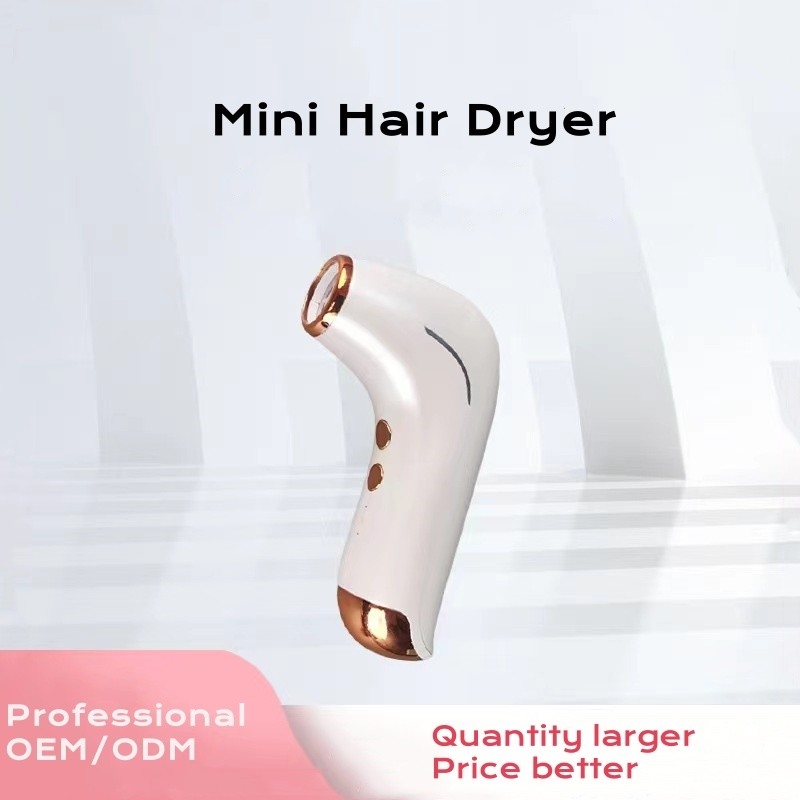 Séchoir à cheveux USB à turbine portable haute résistance haute vitesse à l'extérieur gonflable souffleur violent