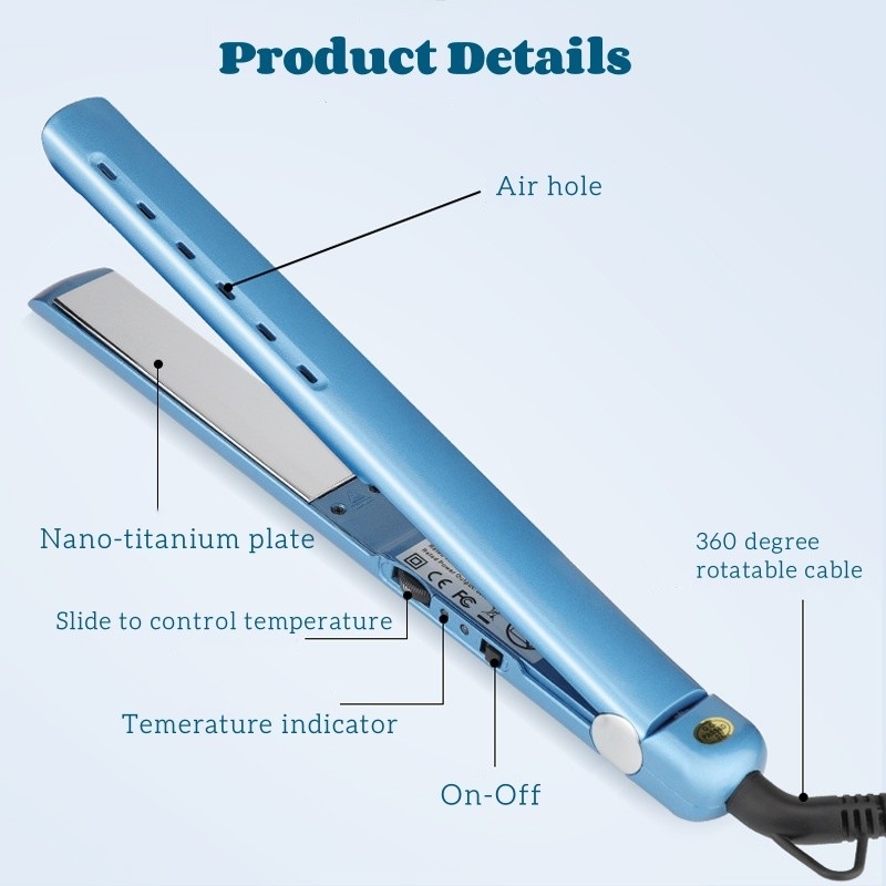 2 en 1 séchoir à cheveux et lissage de cheveux ensemble professionnel haute puissance 2200W soin de cheveux ensemble cadeau