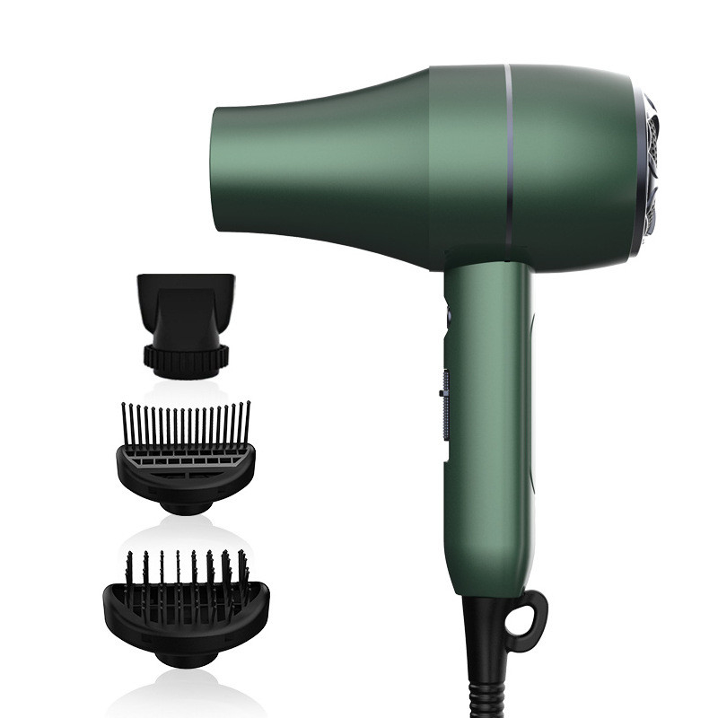 Séche-cheveux de salon professionnel avec une vitesse de vent super forte et un design scientifique de soin des cheveux.