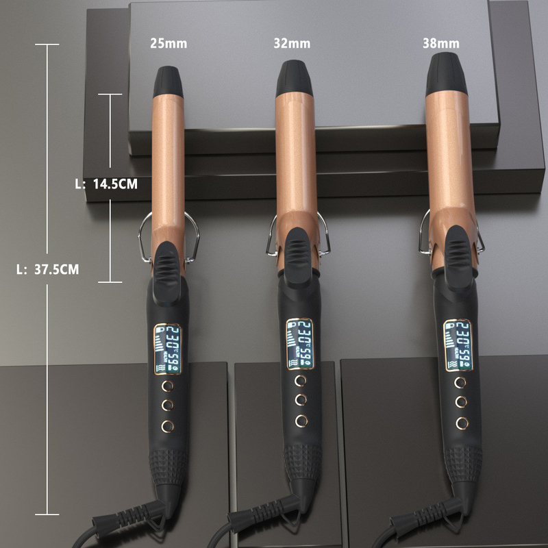 Display LED à boucles rapides de 60W à plusieurs températures engrenages de coiffure pour salon professionnel