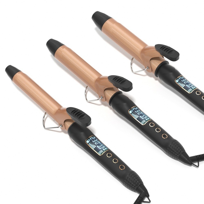 Display LED à boucles rapides de 60W à plusieurs températures engrenages de coiffure pour salon professionnel