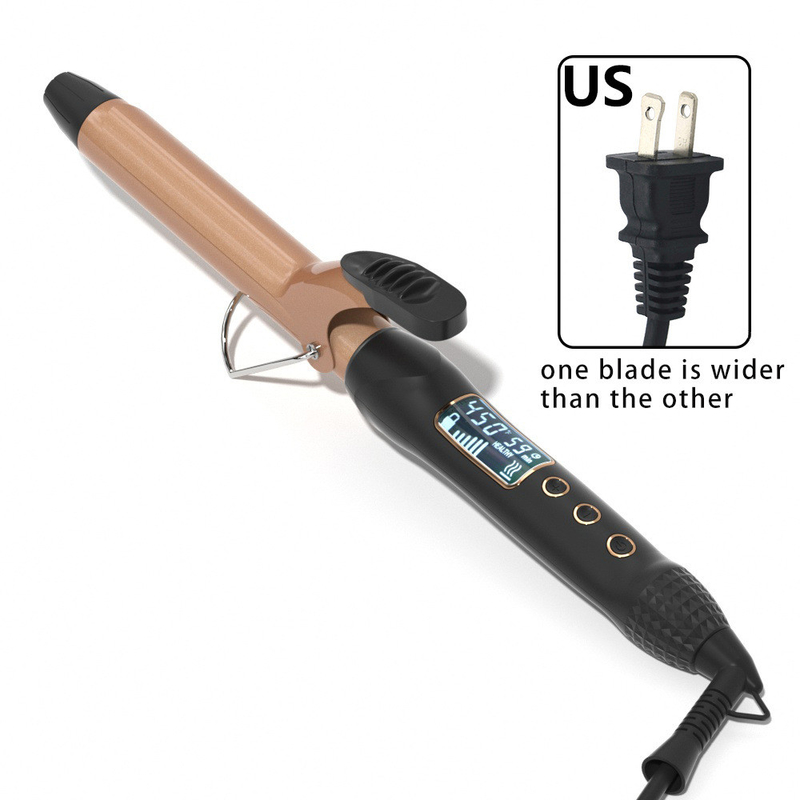 Display LED à boucles rapides de 60W à plusieurs températures engrenages de coiffure pour salon professionnel