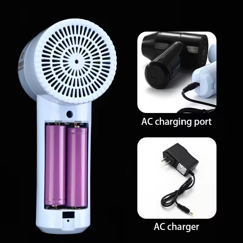 Séche-cheveux à température constante longue durée de vie de la batterie Charge USB rechargeable sans fil