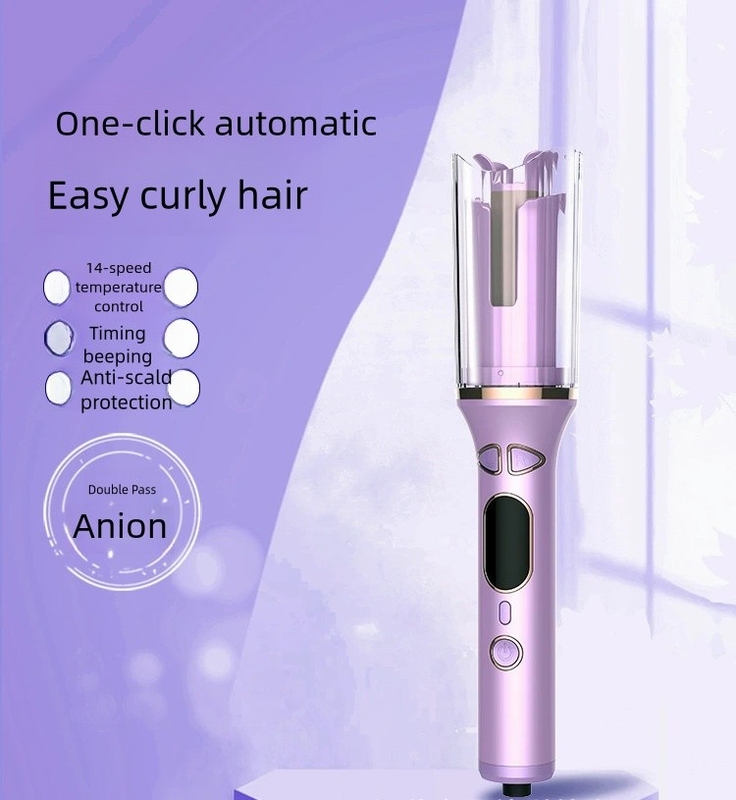 Classique de 1 pouce en fer à friser à chaleur rapide en céramique pour les boucles de cheveux lisses et les vagues