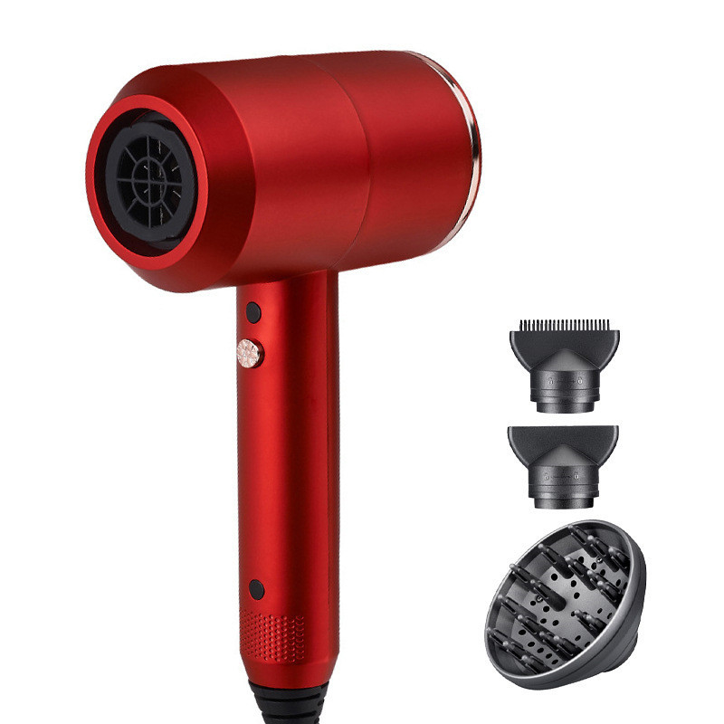 Un sèche-cheveux électrique de 1500 watts avec 3 accessoires multifonctionnels pour une coiffure parfaitement lisse