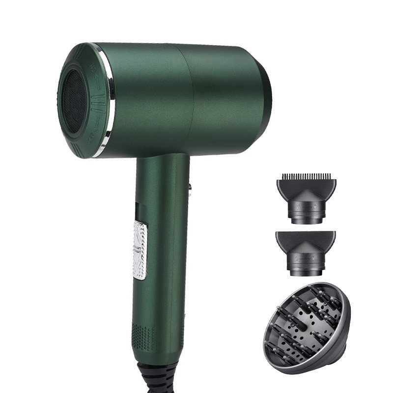 Un sèche-cheveux électrique de 1500 watts avec 3 accessoires multifonctionnels pour une coiffure parfaitement lisse