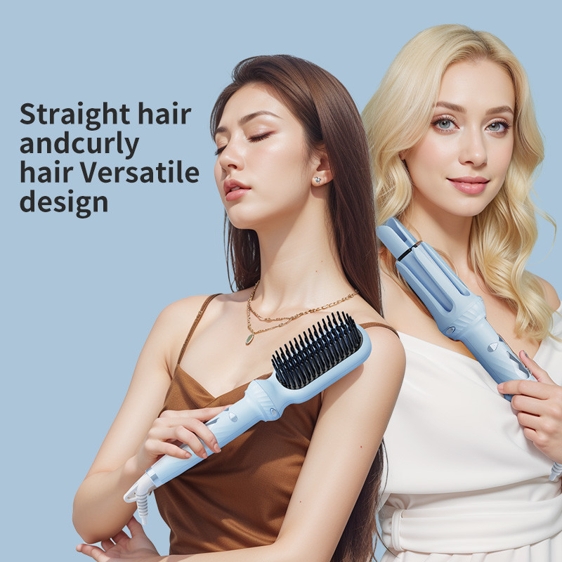 Fer à friser automatique 3 en 1 avec alarme de bip, outil de coiffure pour des boucles et des vagues sans effort