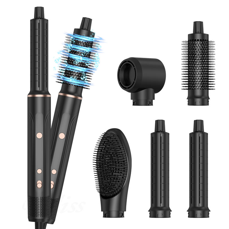 Brosses à cheveux professionnelles à air chaud 5 en 1 vitesse négative ionique séchage rapide froid 4 rapports tension 110V / 50HZ 240V / 60HZ