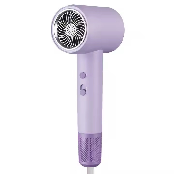 2000W violet haute vitesse bleu rayonnement négatif ionique Revair sèche-cheveux température réglable pour usage domestique